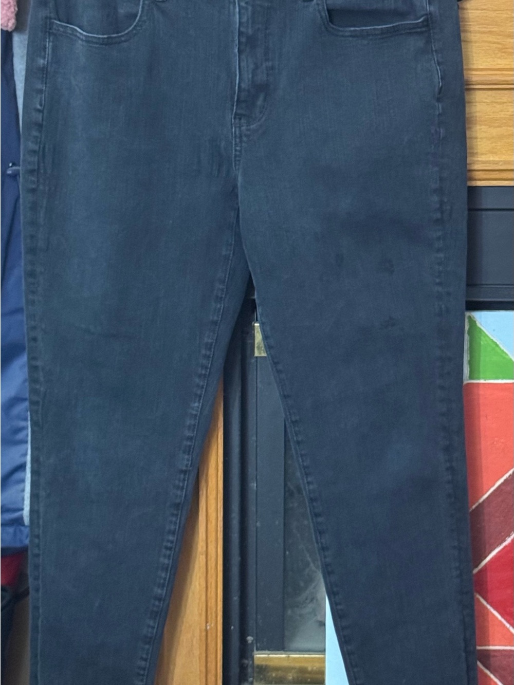 American Eagle Outfitters Black 360* Super Stretch Hi-Rise Jegging size 12